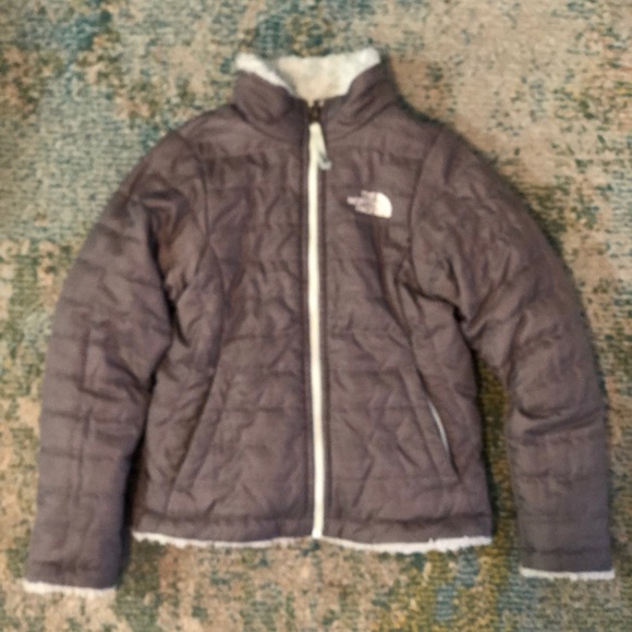 THE NORTH FACE MOSSBUD SWIRL REVERSIBLE INSULATED JACKET GIRLS'